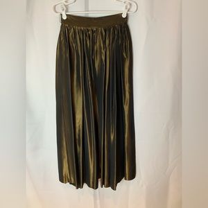 Donna Morgan for maggy maxi metallic dress size 4